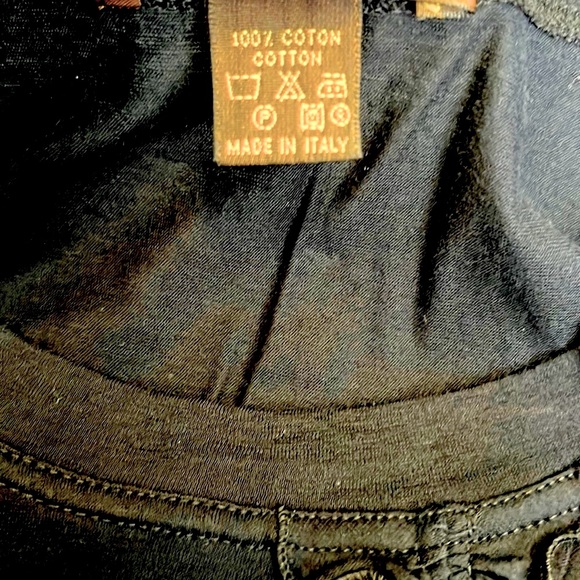 Louis Vuitton Short Sleeve Ruffle Top, Black, Medium - Picture 8 of 9